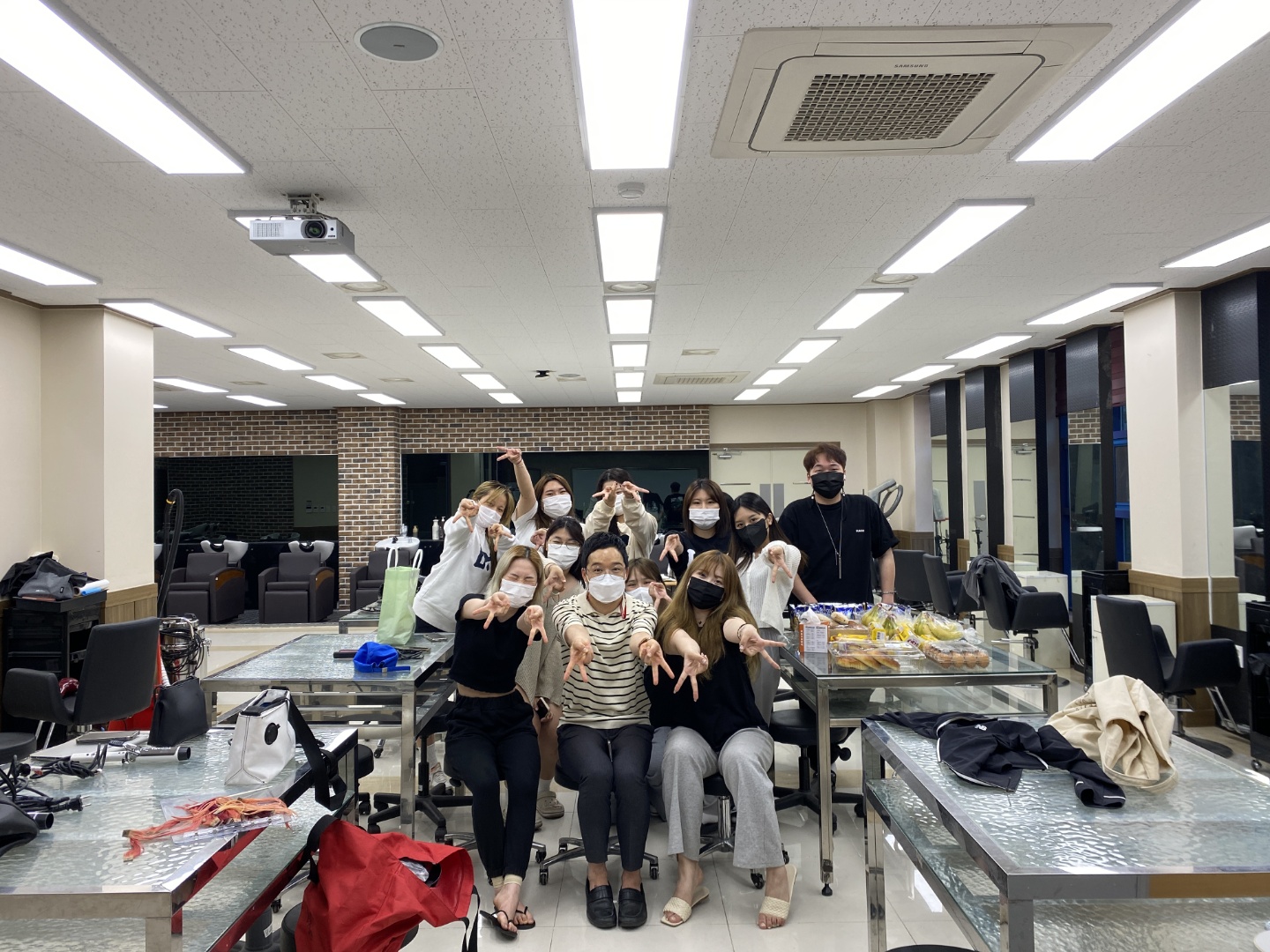2022학년도 1학기 헤어,피부,메이크업,네일 동아리 마무리하며.... "다과 파티"