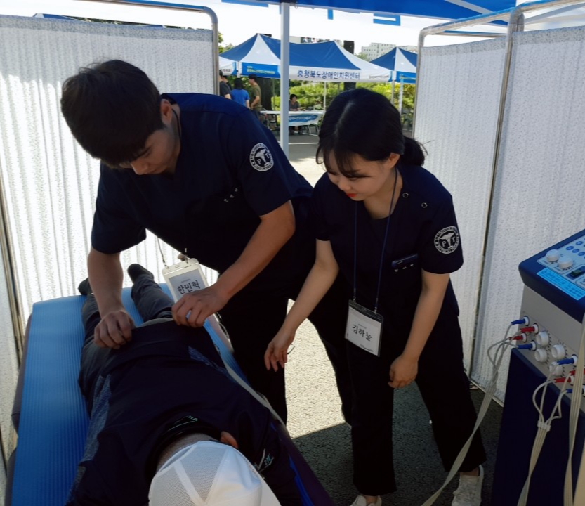 물리치료학과 ‘충북장애인도민체육대회 봉사활동’